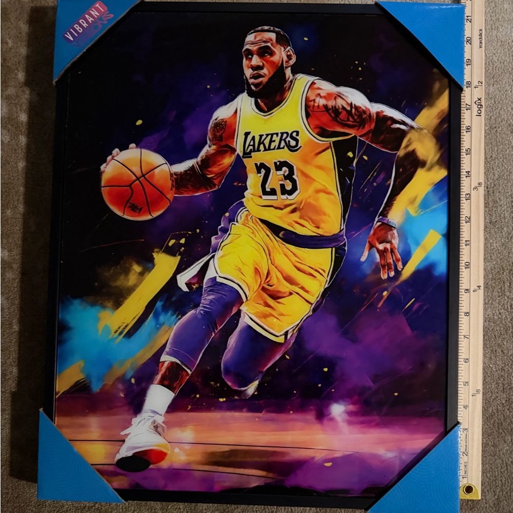 LeBron James Basketball Picture Frame